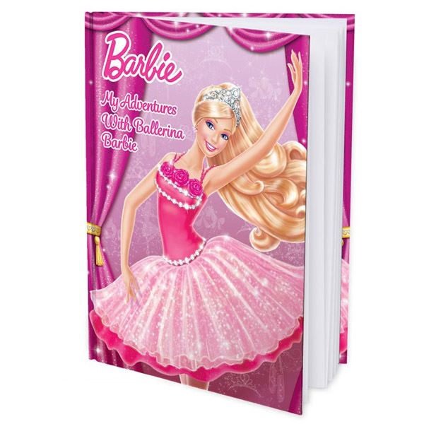 My Adventures with Ballerina Barbie - Hard Cover  Personalised Book