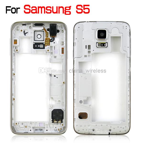 For Samsung Galaxy S5 Original Backplate Rear Housing Assembly Back Chassis Replacement Part