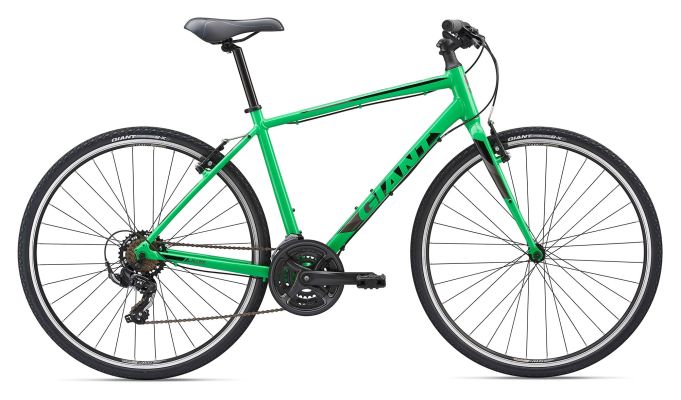 GIANT Escape 3 Large Flash Green Hybrid Bike 2019