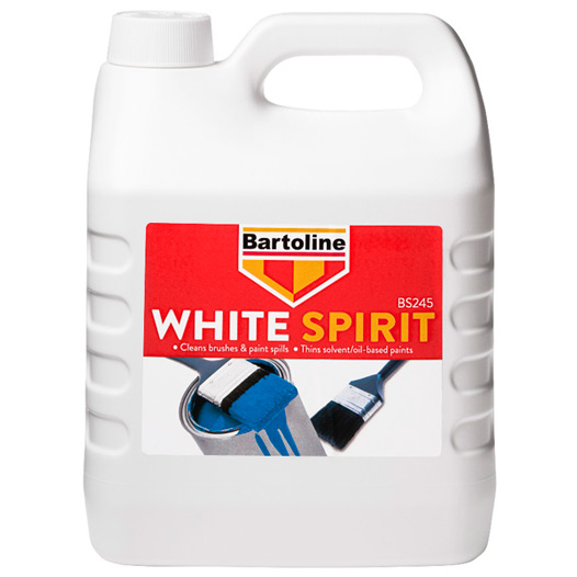 Bartoline White Spirit BS245, 4 Litre Bottle
