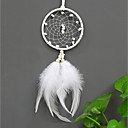 Handmade Dream Catchers With Feather Traditional Wall Hangings Decoration