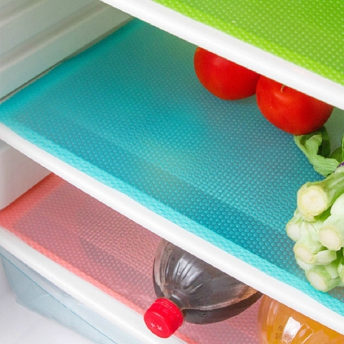 Refrigerator Pad Antibacterial Antifouling Mildew Moisture Absorption Pad Refrigerator Mats Fridge