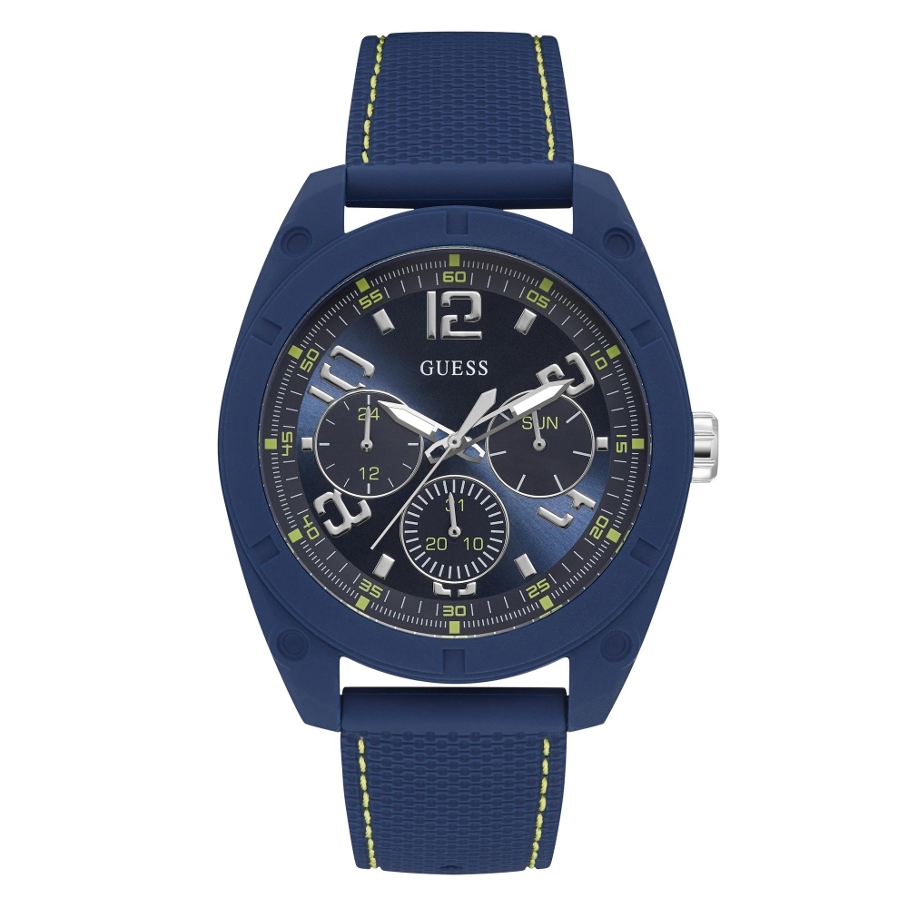Guess W1256G3 Men's Dash Blue Dial Wristwatch
