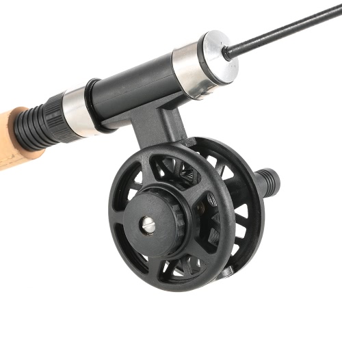 Gear Ratio 1:1 Fly Fishing Reel Ice Fishing Reels Fly Reels ABS Reels Fishing Accessories Tackle Left Handed