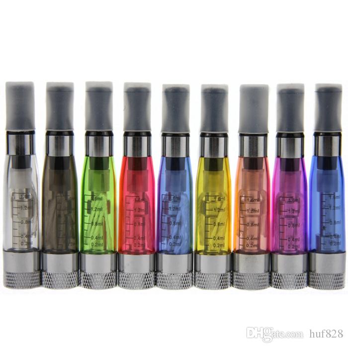 CE4+ plus Atomizer 1.6ml replaceable coil 8 colors E-Cigarette tank vaporizer clearomizer for ego battery EVOD X6 X9