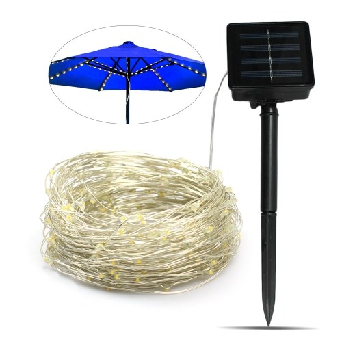 Luz de cadena de paraguas de energía solar 120LEDs