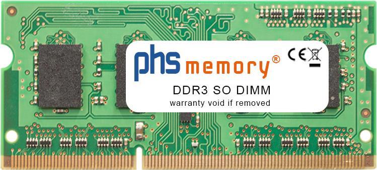 PHS-memory 4GB RAM Speicher für HP Pavilion g6-2215so DDR3 SO DIMM 1600MHz PC3L-12800S (SP342616)