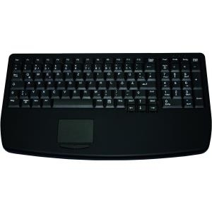 GETT TKL-104-TOUCH-KGEH - Tastatur - USB - Deutsch - Schwarz (KL17290)
