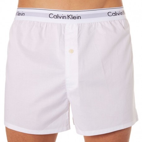 Calvin Klein 2-Pack Modern Cotton Trunks - White S
