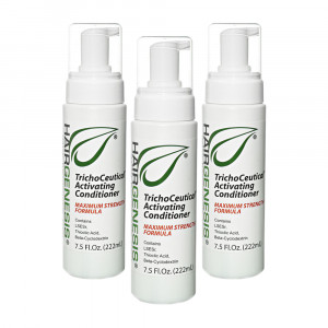 HairGenesis Trichoceutical Conditioner - For Thinning Hair - 3 Packs