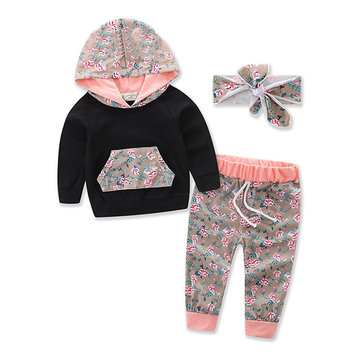 Floral Baby Girl Clothing Set