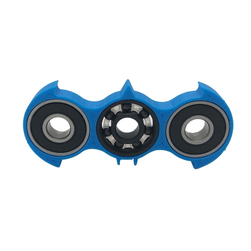Bat Finger Spinner Fidget Toy High Quality Hybrid Ceramic Bearing Spin Widget Focus Toy EDC Pocket Desktoy Gift for ADHD Children Adults Compact One Hand Fast Spinning