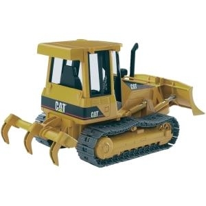 BRUDER CAT Track-type tractor - Schwarz - Gelb - ABS Synthetik - 1:16 (02443)