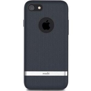 Moshi Vesta - Hintere Abdeckung für Mobiltelefon - Gewebe - Bahama Blue - für Apple iPhone 7, 8 (99MO088513)