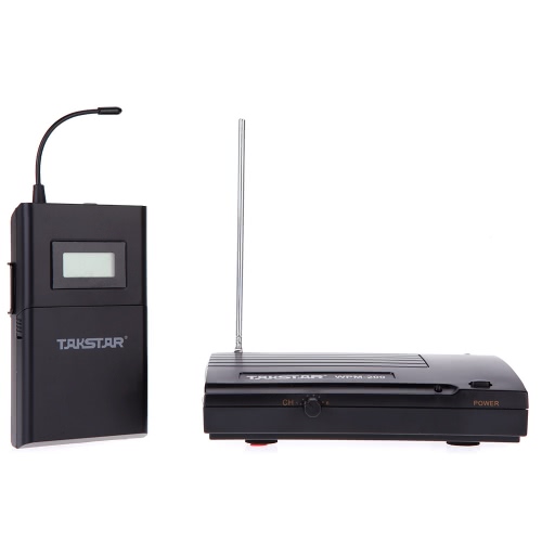 Takstar WPM-200 UHF Wireless Monitor System 50m Getriebe Distanz In-Ear-Stereo-Kopfhörer Kopfhörer Sender Empfänger LCD 6 wählbare Kanäle