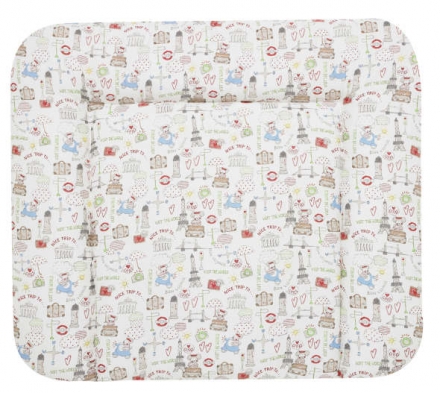 Alvi Wickelauflage Wiko Molly beschichtet Traveler bunt 70x85