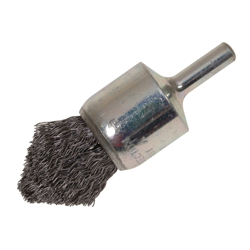 Lessman End Brush with Shank D2360 x 25h .30 Wire