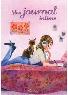 Livre MON JOURNAL INTIME JEUNE FILLE