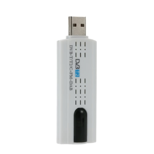 Digital DVBT2 USB TV sintonizador USB2.0 receptor HDTV con antena de control remoto para DVB-T2 / DVB-C / FM / DAB