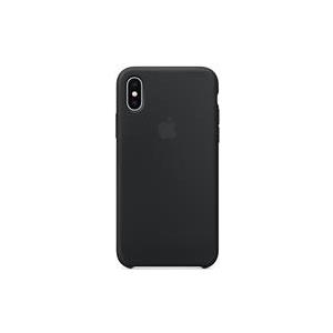 Apple - Hintere Abdeckung für Mobiltelefon - Silikon - Schwarz - für iPhone X