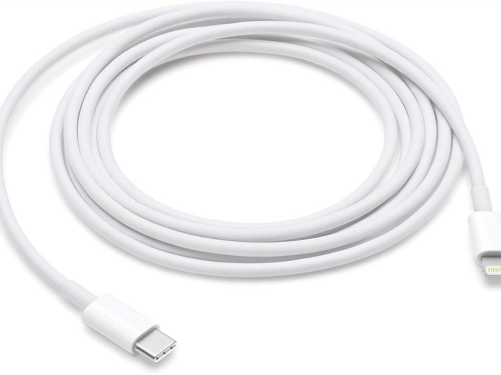 Apple Lightning auf USB-C Kabel (2m) (Schwarz)