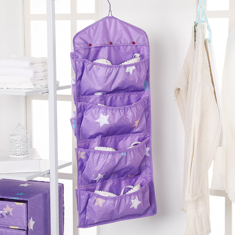 Foldable Waterproof Oxford Fabric Shell Hanging Storage  Bag