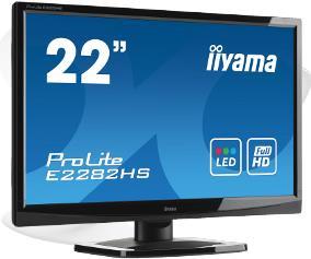 Iiyama ProLite E2282HS-B1 - LED-Monitor - 55.9 cm (22
