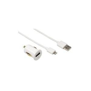 Hama Vehicle Charger - Netzteil - Pkw - für Apple iPad mini, iPad with Retina display, iPhone 5, iPod nano (7G), iPod touch (5G) (000119422)