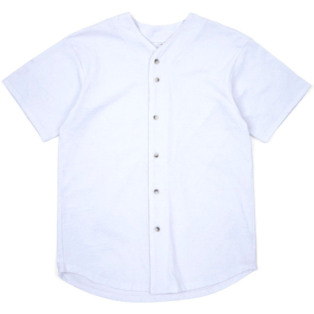 American Apparel Mens Thick Knit Polycotton Baseball T-Shirt M - Chest 38-40' (96.5-101.6cm)