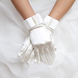 Gloves Fingertips Satin For Bride Cosplay Halloween Carnival Women's Costume Jewelry Fashion Jewelry Lightinthebox
