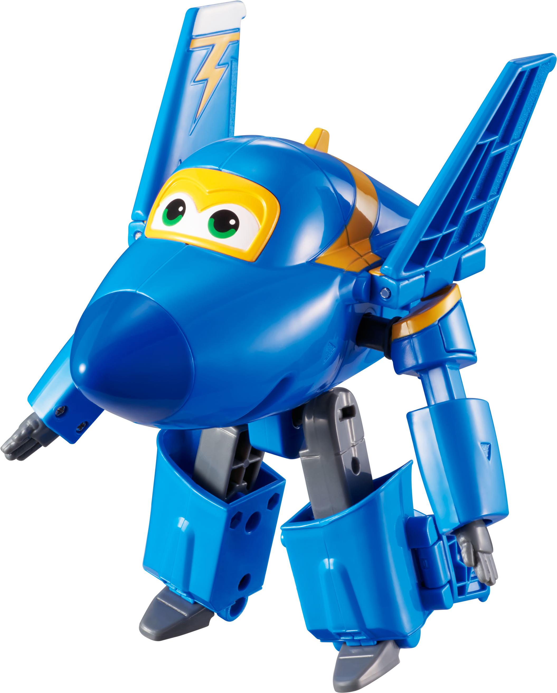 Alpha Animation & Toys Super Wings Transforming Jerome - Schwarz - Blau - 4 Jahr(e) - 9 Jahr(e) - Junge/Mädchen - Innenraum - 98 g (YW710230)