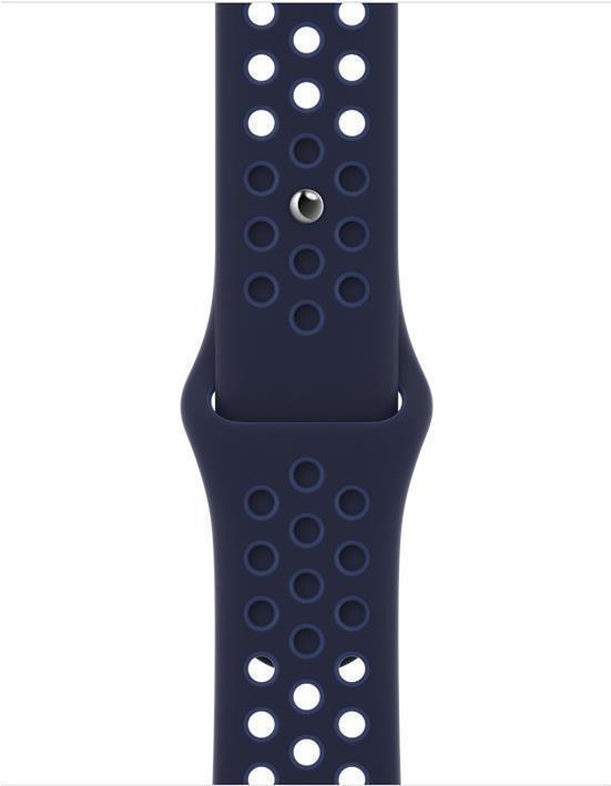 Apple Nike - Armband für Smartwatch - 130 - 200 mm - Midnight Navy, Mystic Navy (ML863ZM/A)