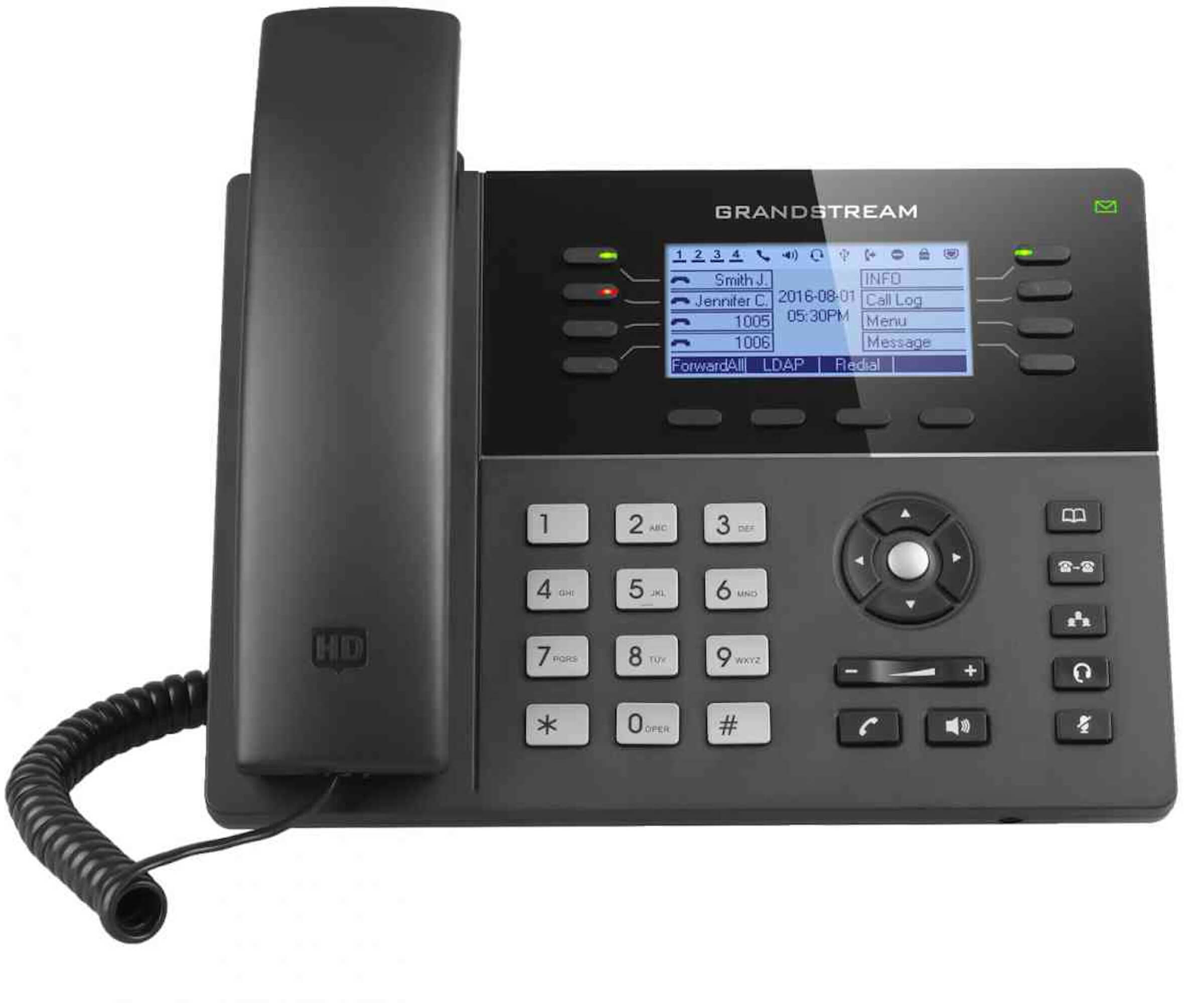 Grandstream GXP1782 - VoIP-Telefon - SIP - 8 Leitungen