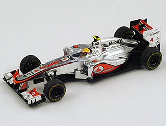 McLaren MP4 27 (Lewis Hamilton - Monaco GP 2012) Resin Model Car