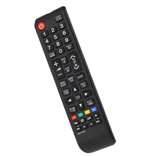 Universal TV Control remoto Control inalámbrico inteligente Reemplazo para Samsung HDTV LED Smart Digital TV Negro