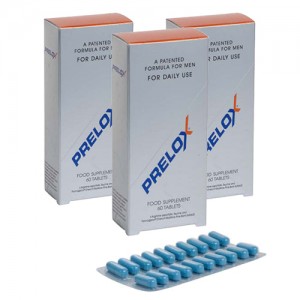 Prelox - Patented Formula Natural Male Virility Supplement - 3 Packs