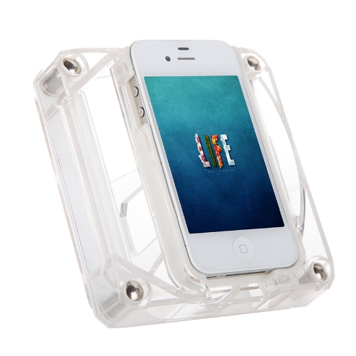 Wireless Audio Verstärker Musik externe Horn Dock Lautsprecherständer für Apple iPhone 4 4 s Portable