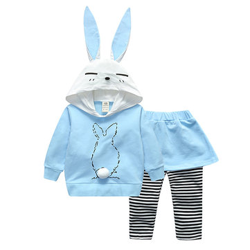 Rabbit Bunny Girls Clothing Sets