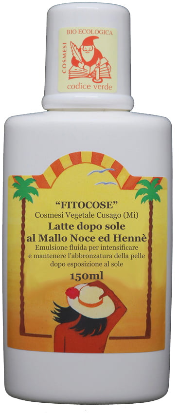 Fitocose After-Sun Milk - Nutshells & Henna