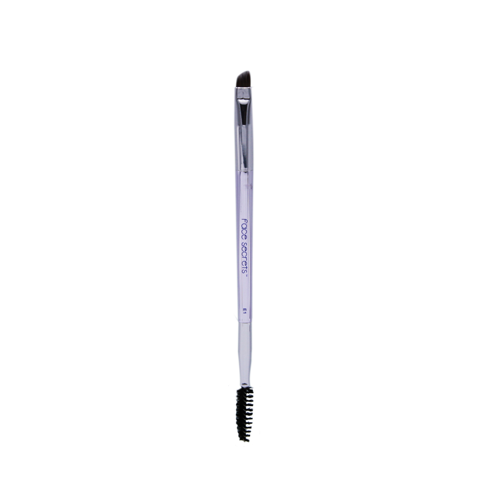 face secrets e1 double ended brow brush