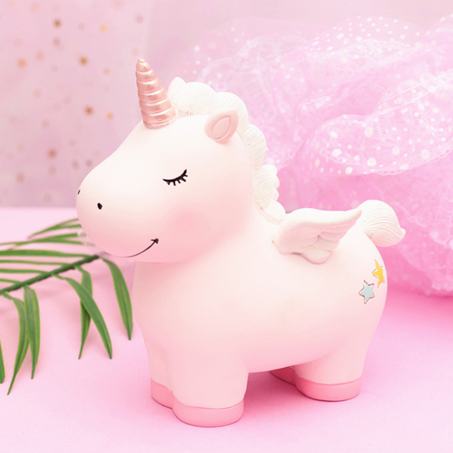 Lovable Unicorn Design Saving Pot