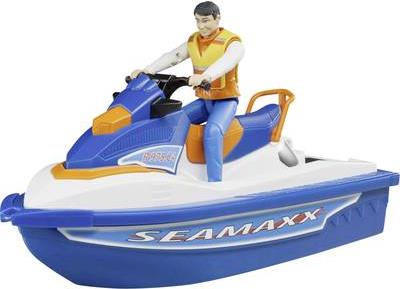 Bruder 63150 Personal Water Craft mit Fahrer (63150)