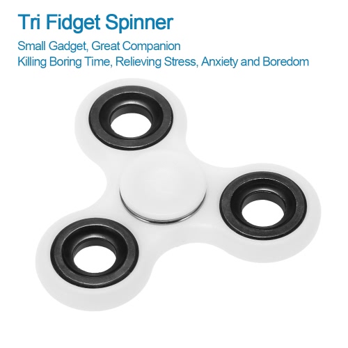 Tri Fidget Hand Spinner - fidget work Ultra Fast Bearings - Finger Toy, Great Gift - Spinner Deal