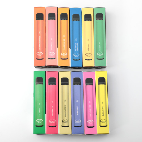 Bar Plus With Disposable Good Pen 2021 800 Flavors Vape Puff 550mah Battery Cigarettes 20 Price Mfvmv