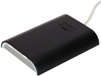 HID OMNIKEY 5427CK - SmartCard-Leser - USB, Bluetooth - 125 KHz / 13.65 MHz - Schwarz, Hellgrau