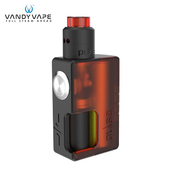 Authentische VandyVape Pulse BF Mechanische Squonk squonker Box Mod Pulse 24 BF RDA Kit - Frosted Red