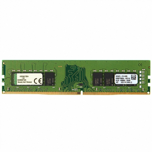 Kingston ValueRAM 4GB 2400MHz DDR4 PC4-2400 Non-ECC CL17 1.2V 288-Pin DIMM 1Rx8 Desktop Memory KVR24N17S8/4
