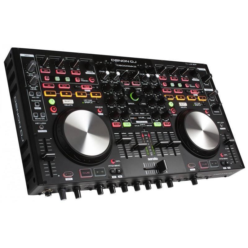 Denon DJ DN-MC6000 MK2 DJ-Controller inkl. Software Serato DJ