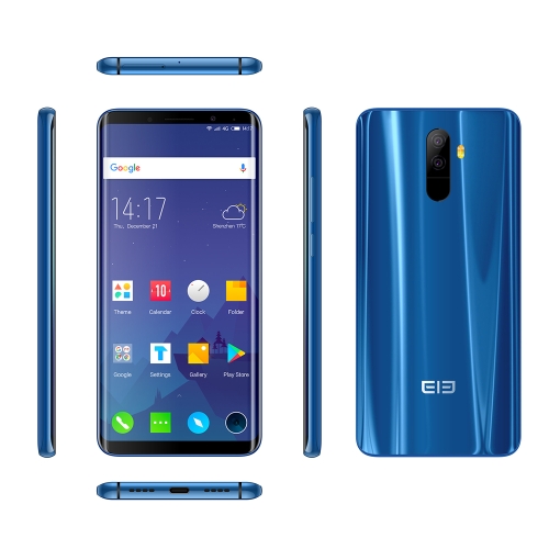 Elephone U 4G Face ID Smartphone 6GB + 128GB - Color azul