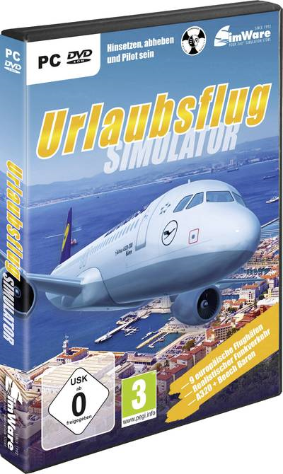 Aerosoft Urlaubsflug Simulator PC USK: 0 (14139)